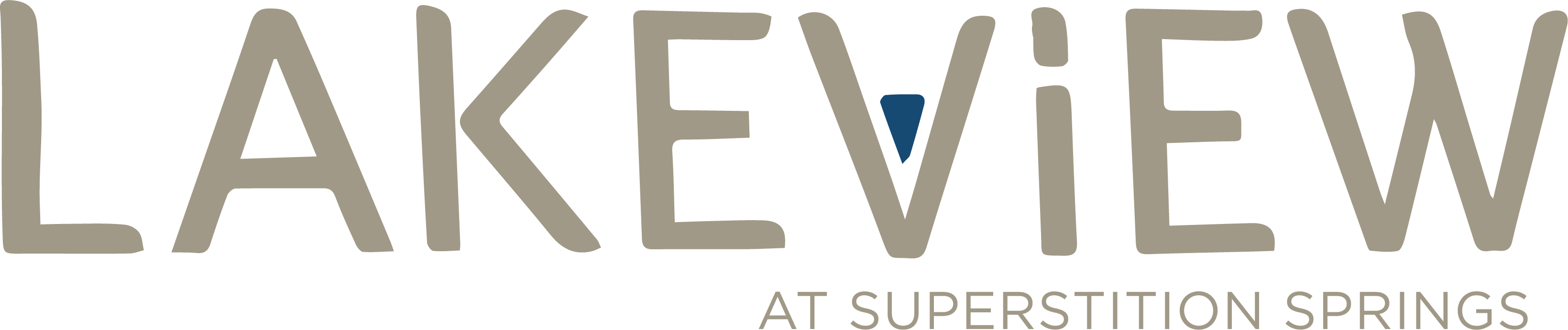 Logo at Lakeview at Superstition Springs